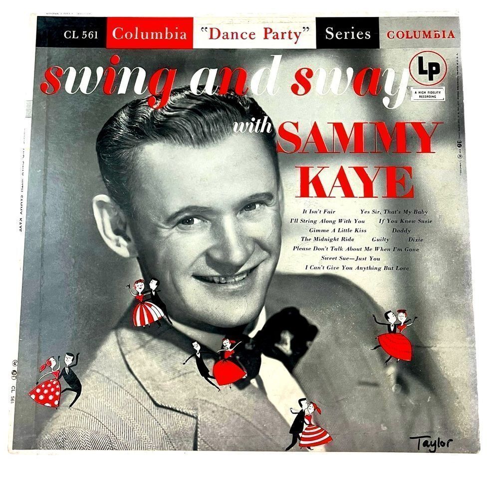 SWING AND SWAY WITH‎ SAMMY KAYE LP BIG BAND SWING COLUMBIA RECORDS